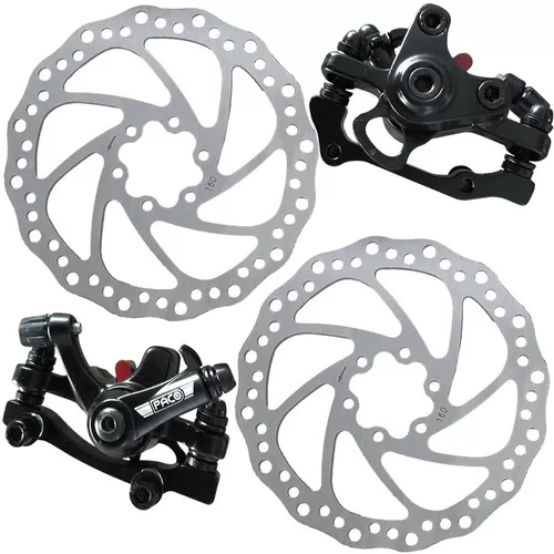FREIO DISC MEC 160MM D+T S/ ROTOR OEM