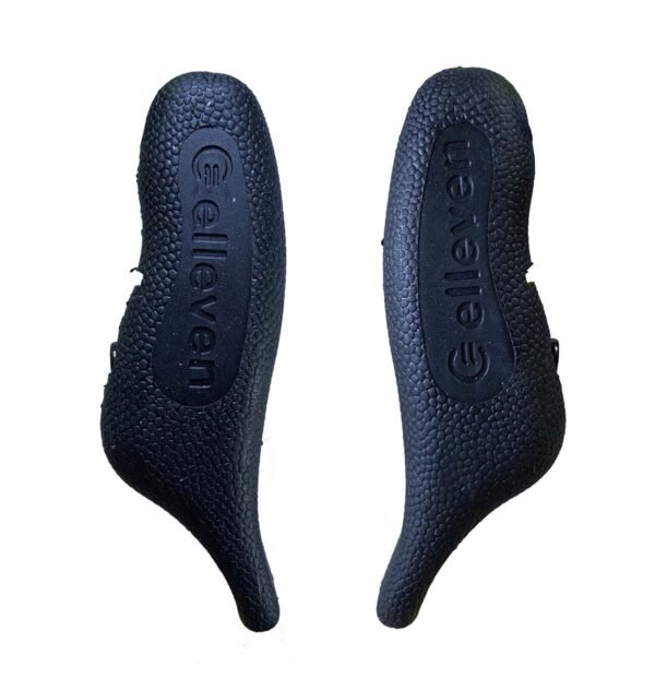 BAR END PLASTICO PRETO ELLEVEN