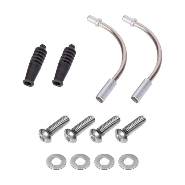 Kit 4 Freios V-Brake Alumínio Preto com Sapata Orbital 60mm - Image 3