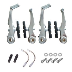 Kit Freio V-Brake Alumínio Polido 04 Peças - GTA