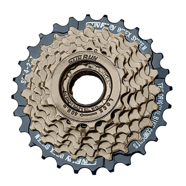 Roda Livre 7M Index 14/28D Dourada - Sunrun