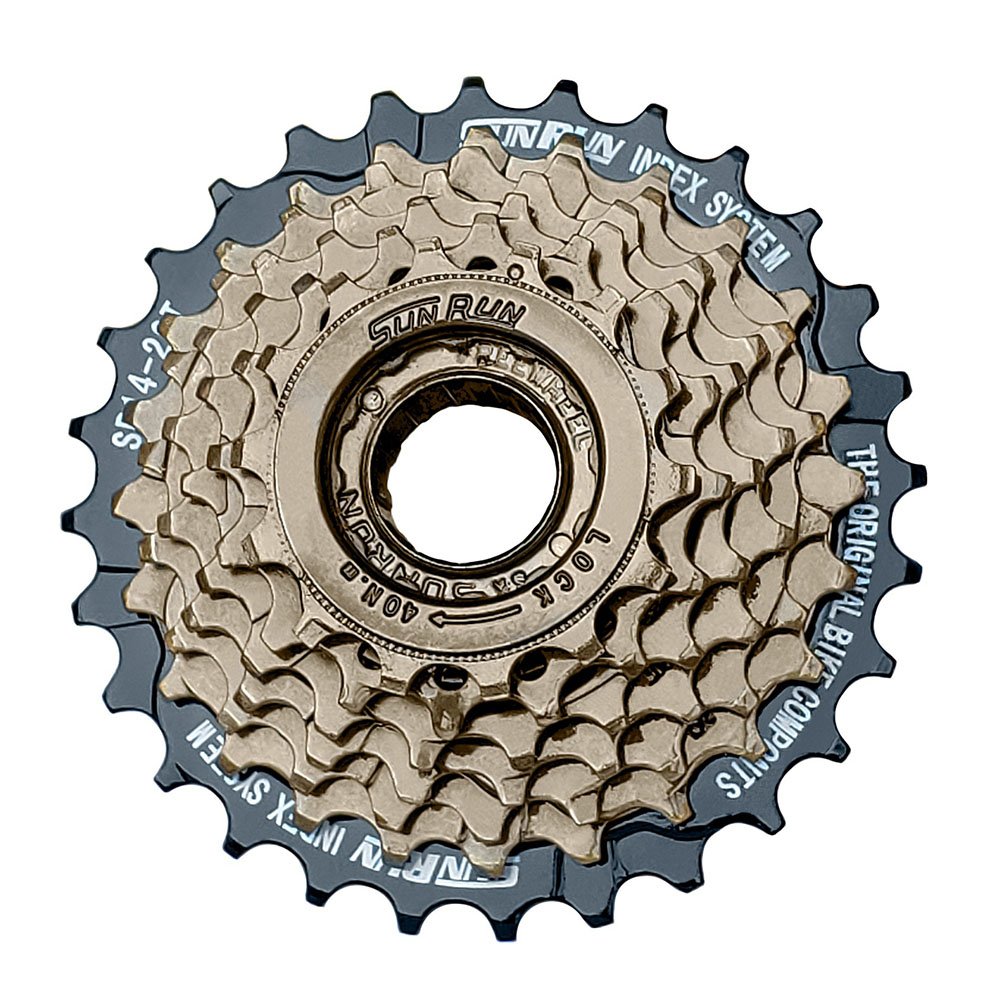 Roda Livre 7M Index 14/28D Dourada - Sunrun
