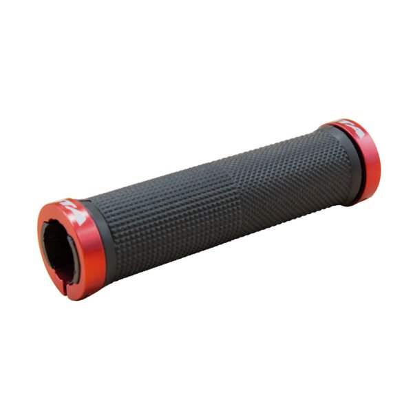 MANOPLA 130MM RIDER TPR PRETO/VERMELHO - Image 2