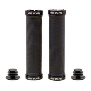 MANOPLA 130MM RIDER TPR PRETO/PRETO