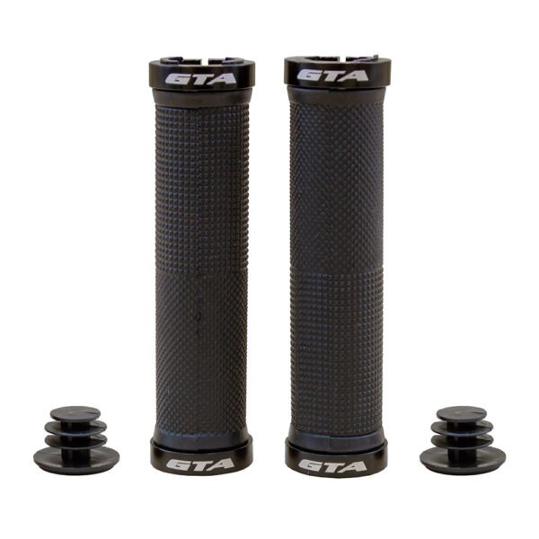 MANOPLA 130MM RIDER TPR PRETO/PRETO