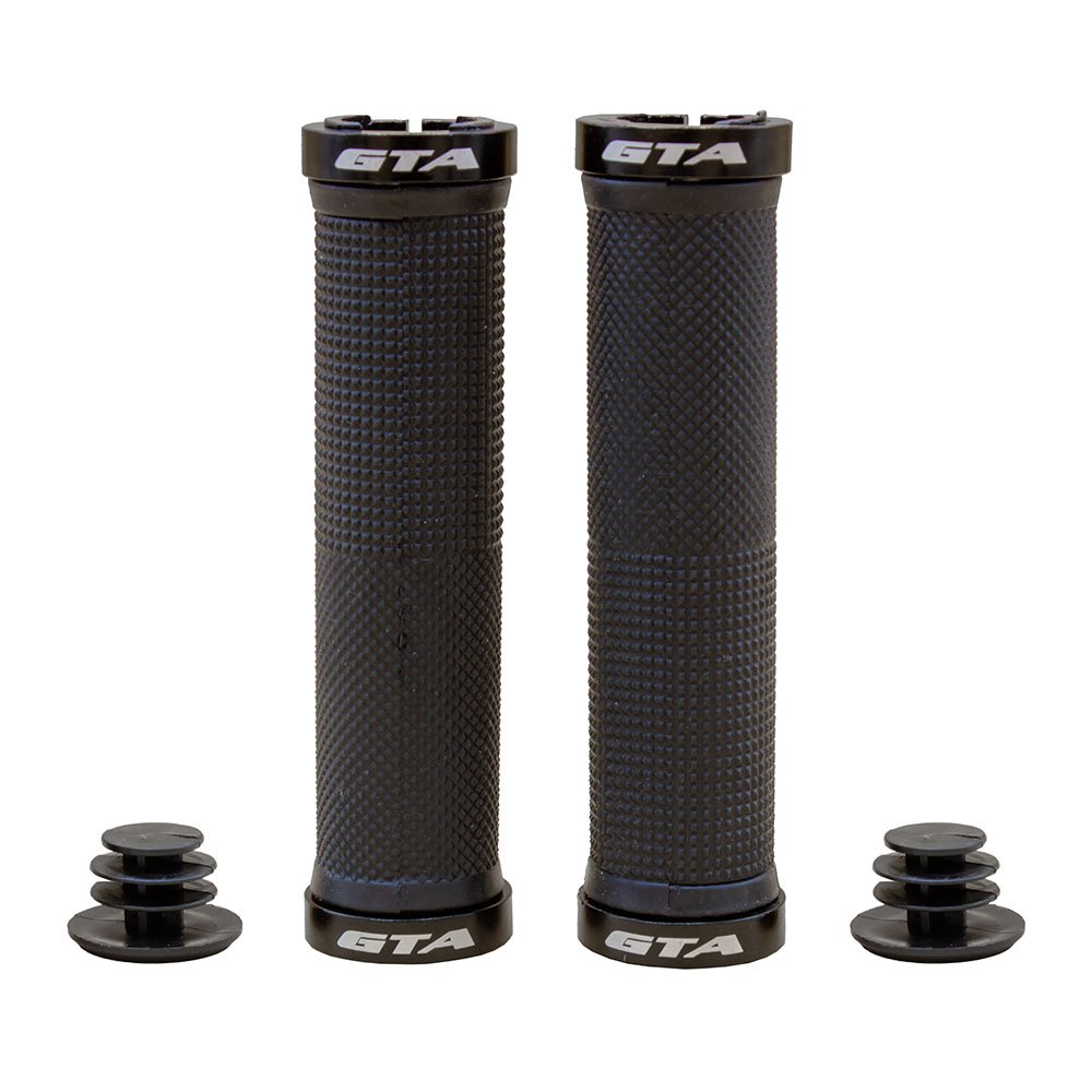 MANOPLA 130MM RIDER TPR PRETO/PRETO