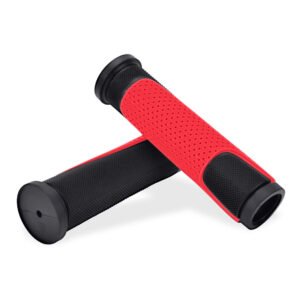 MANOPLA 125MM BORRACHA TPR PRETO/VERMELH
