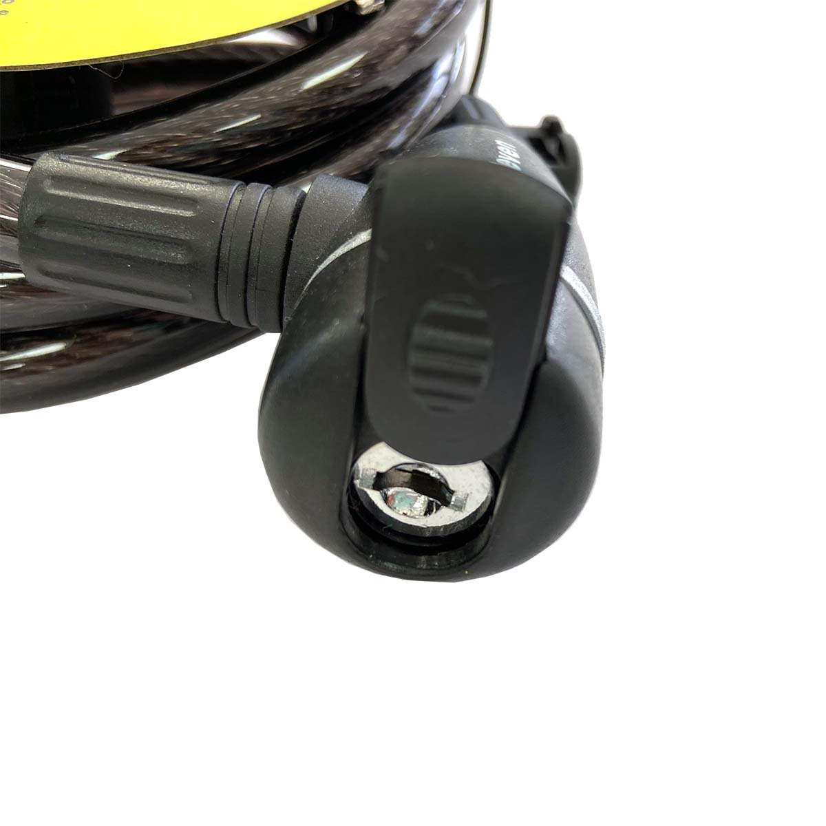 Cadeado Espiral Chave 1,8m x 12mm Preto - Elleven - Image 2