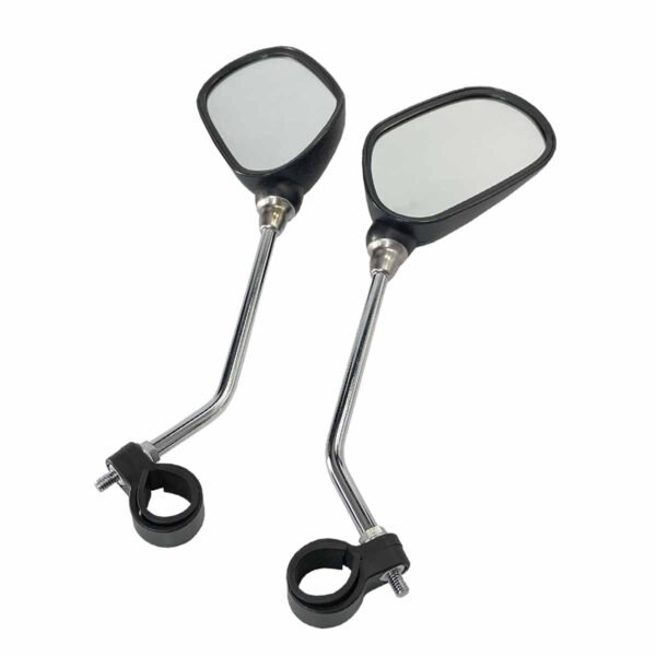 Par Espelho Retrovisor Quadrado com Haste de Aço - Inviktus
