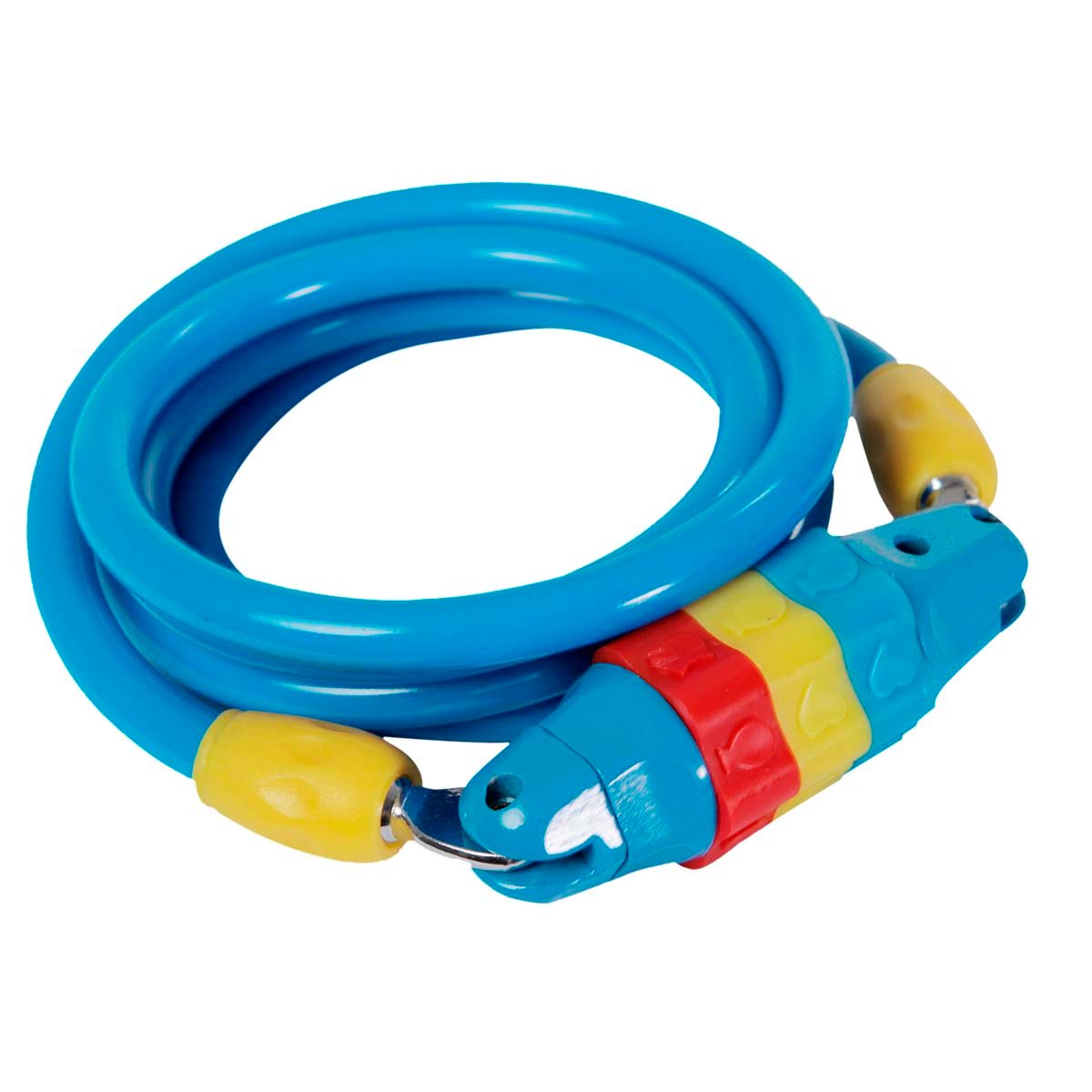 Cadeado Espiral Infantil Azul 120cm x 8mm - Elleven