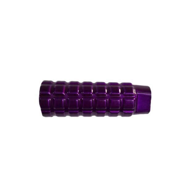 Par De Pedaleira Apoio Trolhinha de Alumínio Violeta - Trial - Image 2